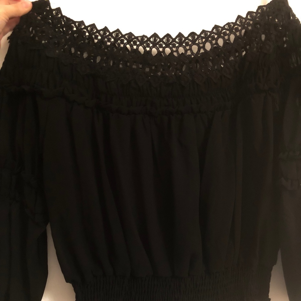 off the shoulder top